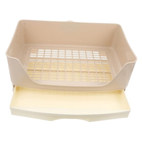 TOYANDONA Kaninchen Toilettenbecken für Kleintiere Töpfchentrainer für Hamster Chinchilla und Meerschweinchen Leicht zu Reinigen und rutschfest für Tierhaltung TOYANDONA Kaninchen Toilettenbecken für Kleintiere Töpfchentrainer für Hamster Chinchilla und Meerschweinchen Leicht zu Reinigen und rutschfest für Tierhaltung von TOYANDONA