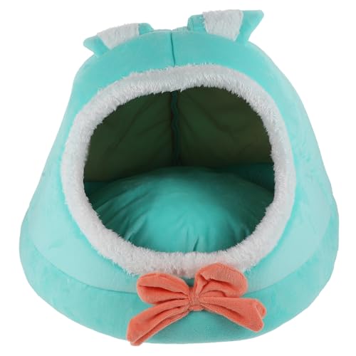 TOYANDONA Kaninchen -ohrkatze Nest Hasenbett Versteck Innenkatze Katzenbett Katze Warmes Betten Kätzchen Schlafhöhle Stall Drinnen Haustiere Kaninchen Schlafbett Kurzer Plüsch Grün TOYANDONA Kaninchen -ohrkatze Nest Hasenbett Versteck Innenkatze Katzenbett Katze Warmes Betten Kätzchen Schlafhöhle Stall Drinnen Haustiere Kaninchen Schlafbett Kurzer Plüsch Grün von TOYANDONA
