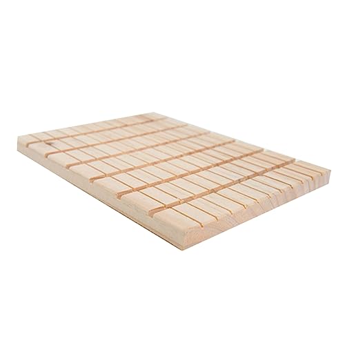 TOYANDONA Kaninchenkratzer Holzplatte Kratzbrett für Kleine Haustiere für Hamster Frettchen Sicheres Langlebiges Natürliche Holzoberfläche TOYANDONA Kaninchenkratzer Holzplatte Kratzbrett für Kleine Haustiere für Hamster Frettchen Sicheres Langlebiges Natürliche Holzoberfläche von TOYANDONA