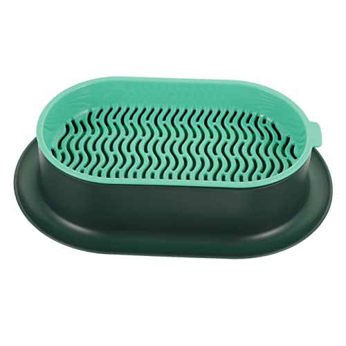 TOYANDONA Kasten Katzentoilette Drinnen Katzengrastablett Wachsend Katzengras-pflanztablett Blumentopf Für Katzengras Pflanzschale Pflanzgefäß Für Katzenminzengras Kneifen Container Plastik von TOYANDONA