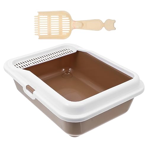 TOYANDONA Kasten Katzentoilette dustbin streuwanne katzenklo klo cat Toilet trashcan Katzenboxen für Wohnungskatzen Plaudern Mülleimer Haustier Katzenklo Katzenstreu Toilette Sport Coffee TOYANDONA Kasten Katzentoilette dustbin streuwanne katzenklo klo cat Toilet trashcan Katzenboxen für Wohnungskatzen Plaudern Mülleimer Haustier Katzenklo Katzenstreu Toilette Sport Coffee von TOYANDONA
