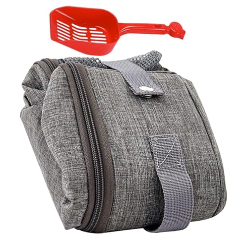 TOYANDONA Kasten Katzentoiletten Katzenstreuboxen Wurf Klein Tragbar Tablett Reisen Katzentoilette Mit Haube Faltbar Katzenkorb Katzenboxen Hellgrau Oxford-Stoff TOYANDONA Kasten Katzentoiletten Katzenstreuboxen Wurf Klein Tragbar Tablett Reisen Katzentoilette Mit Haube Faltbar Katzenkorb Katzenboxen Hellgrau Oxford-Stoff von TOYANDONA