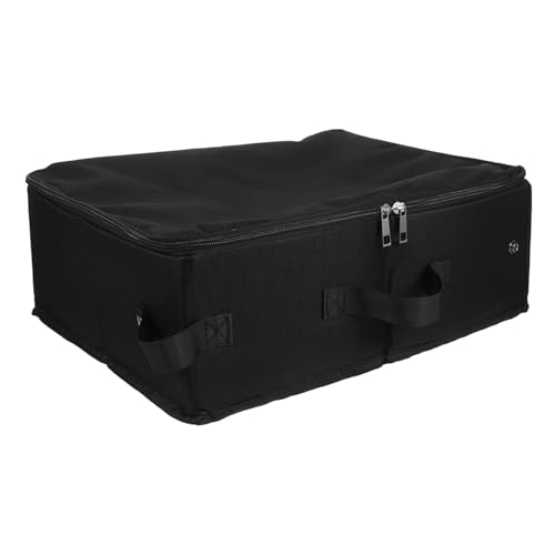 TOYANDONA Kasten Tragbare Katzenstreubox klein Wurf Haustier faltbar Reisen Reisetoiletten tragbare Katzentoiletten Katzenstreuzubehör Stoff (Polyester) Black von TOYANDONA