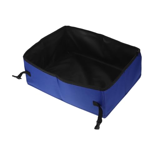 TOYANDONA Kasten Tragbarer Katzenstreu Pot Katzentoiletten Für Haustiere Faltbare Katzentoilette Reisezubehör Für Katzen Kätzchen Litterbox Kleine Katzentoiletten Oxford-Stoff Blue TOYANDONA Kasten Tragbarer Katzenstreu Pot Katzentoiletten Für Haustiere Faltbare Katzentoilette Reisezubehör Für Katzen Kätzchen Litterbox Kleine Katzentoiletten Oxford-Stoff Blue von TOYANDONA