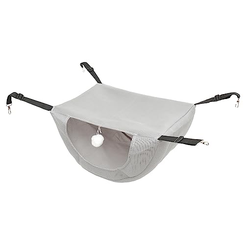 TOYANDONA Katze Hängematte Selbst Katzenhängematte Drinnen Bett Für Haustier Gewebte Katze Spielt Nest Komfortables Kätzchennest Kleine Tiere Hängende Nester Dickes Sandwich-Netz Grey TOYANDONA Katze Hängematte Selbst Katzenhängematte Drinnen Bett Für Haustier Gewebte Katze Spielt Nest Komfortables Kätzchennest Kleine Tiere Hängende Nester Dickes Sandwich-Netz Grey von TOYANDONA
