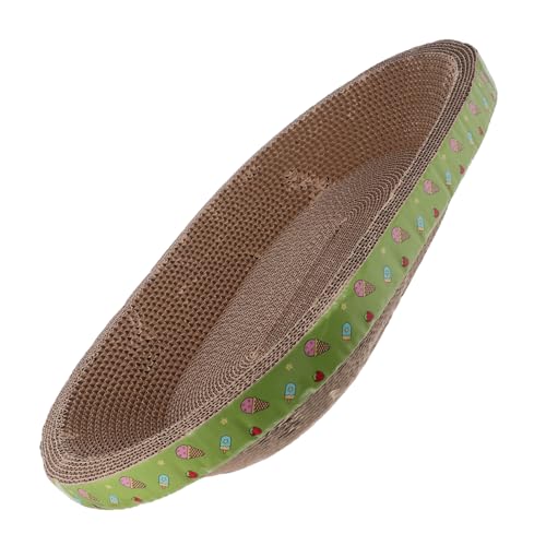 TOYANDONA Katze Kratznest Kratzbrett und Schlafplatz Design aus Pappe für Katzen Ausruhen Kratzfest und Elegant für Wohnung TOYANDONA Katze Kratznest Kratzbrett und Schlafplatz Design aus Pappe für Katzen Ausruhen Kratzfest und Elegant für Wohnung von TOYANDONA