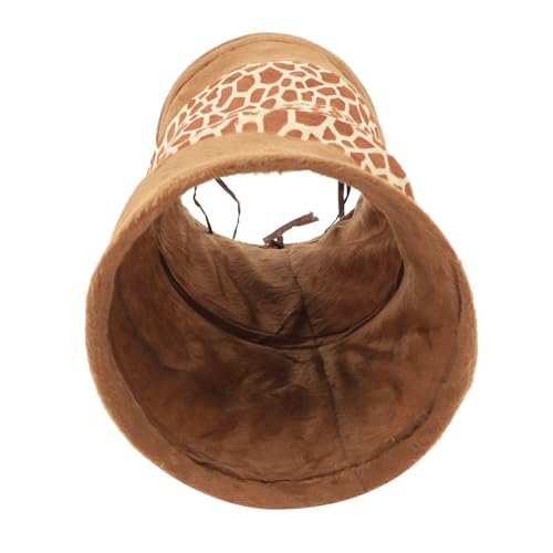 TOYANDONA Katze Tunnel Katzenhöhle Warm Gemütlich Komfortabler Katzentunnel für Innen Katzenbett Versteckspielzeug für Kätzchen und Kleine Haustiere Braun Deer Muster TOYANDONA Katze Tunnel Katzenhöhle Warm Gemütlich Komfortabler Katzentunnel für Innen Katzenbett Versteckspielzeug für Kätzchen und Kleine Haustiere Braun Deer Muster von TOYANDONA