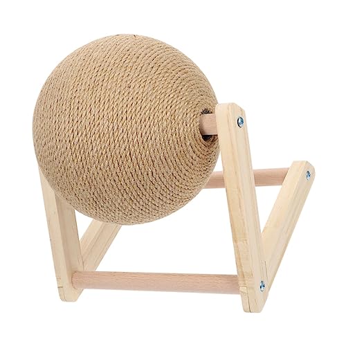 TOYANDONA Katzen Kratzball Für Katzenkratzkugel Katze Kratzbälle Interaktiver Katzenspielzeugball Pfote Katzenspielzeug Rolling Ball Interaktives Katzenspielzeug Kratzer Sisal von TOYANDONA