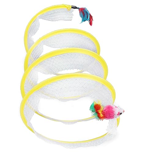 TOYANDONA Katzen Tunnelspielzeug mit Interaktiver Faltbares Katzenspielzeug für Katzen und Kätzchen Fördert Bewegung und Spielspaß im Haushalt für Stundenlange Beschäftigung TOYANDONA Katzen Tunnelspielzeug mit Interaktiver Faltbares Katzenspielzeug für Katzen und Kätzchen Fördert Bewegung und Spielspaß im Haushalt für Stundenlange Beschäftigung von TOYANDONA