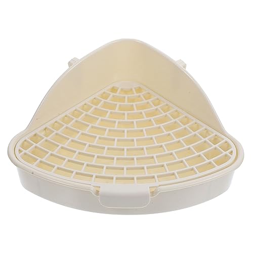 TOYANDONA Katzen und Kleintier Toilette Eckige Haustier Box aus Hochwertigem Material für Chinchillas und Meerschweinchen Geruchshemmend Reinigen TOYANDONA Katzen und Kleintier Toilette Eckige Haustier Box aus Hochwertigem Material für Chinchillas und Meerschweinchen Geruchshemmend Reinigen von TOYANDONA