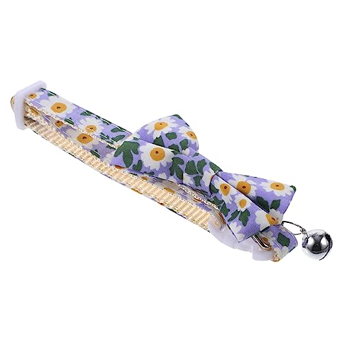 TOYANDONA Katzenhalsband Katzenversorgung Kätzchenhalsband Katze hundehalsband Einstellbarer Haustierkragen verstellbares Welpenhalsband Polyester-Nylon von TOYANDONA
