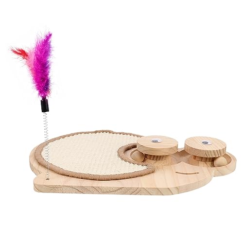 TOYANDONA Katzenkratzbaum aus Sisal katzenspielzeug Katzenspinnerspielzeug Katzen-Plattenspieler Sisalspielzeug für Katzen Katzenkratzbrett aus Sisal Holz TOYANDONA Katzenkratzbaum aus Sisal katzenspielzeug Katzenspinnerspielzeug Katzen-Plattenspieler Sisalspielzeug für Katzen Katzenkratzbrett aus Sisal Holz von TOYANDONA