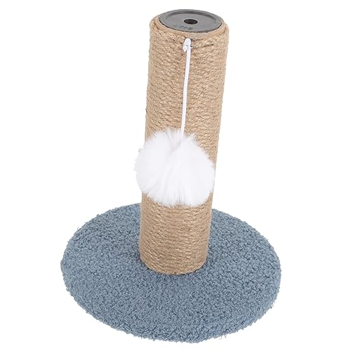 TOYANDONA Katzenkratzbaum mit Hängendem Ball Wiederverwendbarer Kratzpfosten für Katzen Platzsparend und Langlebig für Indoor Katzen Fördert und Krallenpflege TOYANDONA Katzenkratzbaum mit Hängendem Ball Wiederverwendbarer Kratzpfosten für Katzen Platzsparend und Langlebig für Indoor Katzen Fördert und Krallenpflege von TOYANDONA