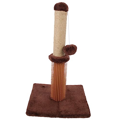 TOYANDONA Katzenkratzbaum mit Integriertem Kratzspielzeug Stabiler Kratzsäule für Katzen für Wohnung Verhindert Möbelbeschädigung TOYANDONA Katzenkratzbaum mit Integriertem Kratzspielzeug Stabiler Kratzsäule für Katzen für Wohnung Verhindert Möbelbeschädigung von TOYANDONA