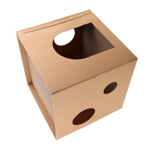 TOYANDONA Katzenkratzbrett Katzenstreu Katzenmöbel Kratzbrett Für Katzen Kratzunterlage Für Katzen Katzenkratznest Katzenbedarf Katzenkratzkarton Haustierbedarf Chocolate Wellpapier TOYANDONA Katzenkratzbrett Katzenstreu Katzenmöbel Kratzbrett Für Katzen Kratzunterlage Für Katzen Katzenkratznest Katzenbedarf Katzenkratzkarton Haustierbedarf Chocolate Wellpapier von TOYANDONA