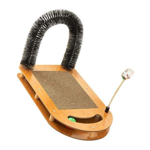 TOYANDONA Katzenkratzbrett Spielzeugunterlage Kätzchen Indoor Pflege Kratzbrett Krallen Katzen Kleines Haushaltskratzbrett L Förmiges Katzenkratzbrett Praktisches Kratzbrett Aus von TOYANDONA