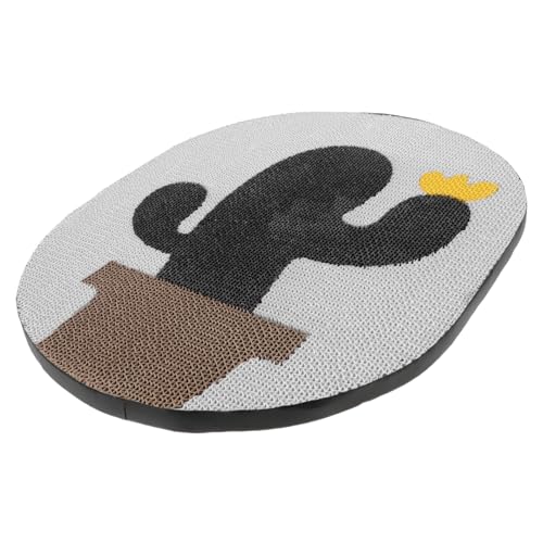 TOYANDONA Katzenkratzer Wandmontage Kaktusmuster Kratzbrett Aus Wellpappe Für Katzen Und Kätzchen Platzsparend Zu Installieren Schützt Möbel Und Böden Kratzschäden TOYANDONA Katzenkratzer Wandmontage Kaktusmuster Kratzbrett Aus Wellpappe Für Katzen Und Kätzchen Platzsparend Zu Installieren Schützt Möbel Und Böden Kratzschäden von TOYANDONA