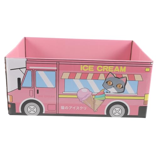 TOYANDONA Katzenkratzmatte aus Wellpappe Katzenhaus für Kratzen Ruhen Langlebig Attraktives Autodesign für Wohnungskatzen Recycelbar TOYANDONA Katzenkratzmatte aus Wellpappe Katzenhaus für Kratzen Ruhen Langlebig Attraktives Autodesign für Wohnungskatzen Recycelbar von TOYANDONA