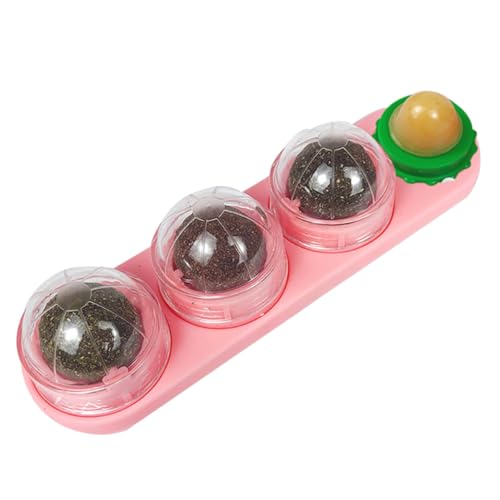 TOYANDONA Katzenminze Ball Interaktives Katzenspielzeug Für Kätzchen Stimuliert Natürliche Instinkte Schützt Die Zahngesundheit Und Nervosität Für Spaß von TOYANDONA