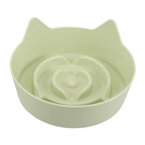 TOYANDONA Katzennapf Hundenapf langsam füttern Futternapf für Welpen Slow-Eating-Schüssel langsame fütterer für Katzen Kätzchenfuttergericht Haustier -Fütterungsplatte Plastik Light Green TOYANDONA Katzennapf Hundenapf langsam füttern Futternapf für Welpen Slow-Eating-Schüssel langsame fütterer für Katzen Kätzchenfuttergericht Haustier -Fütterungsplatte Plastik Light Green von TOYANDONA