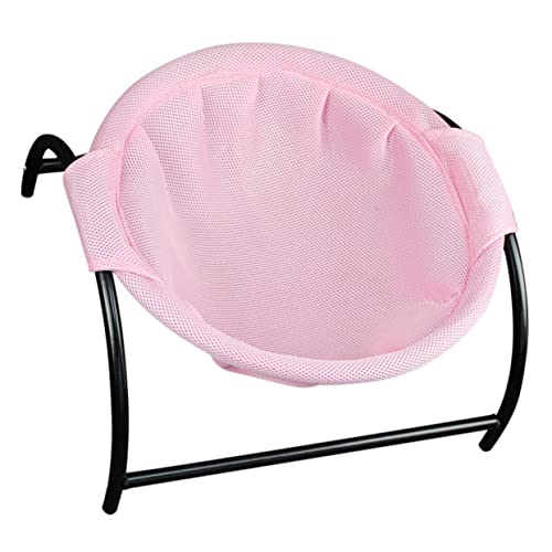 TOYANDONA Katzennest-Hängematte Haustier Weiden klein bedeckt im Freien katzenbett erhöhtes hundebett atmungsaktive Katzenhängematte Katze hängematte Bett Sandwich-Stoff Rosa TOYANDONA Katzennest-Hängematte Haustier Weiden klein bedeckt im Freien katzenbett erhöhtes hundebett atmungsaktive Katzenhängematte Katze hängematte Bett Sandwich-Stoff Rosa von TOYANDONA
