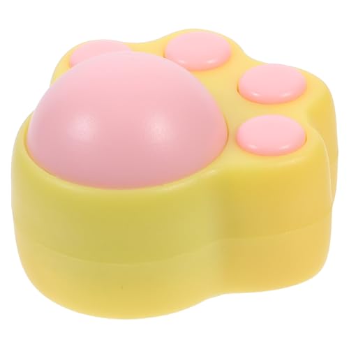 TOYANDONA Katzenspielzeug Entzückender Katzenminzeball Natürlicher Katzenminzeball Sicherheitsspielzeug Mit Katzenminze Natürliches Katzenminister Katzenminze-Ball Yellow Abs von TOYANDONA
