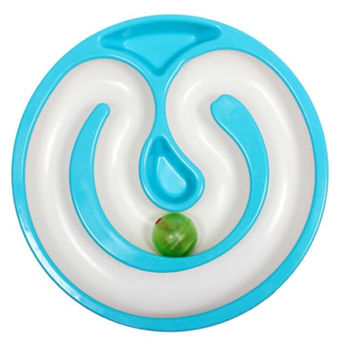TOYANDONA Katzenspielzeug Interaktiver Glow für Katzen Tierfreundliches Squeaky Design Leuchtendes Turntable für Bewegung für Kreative Katzenunterhaltung TOYANDONA Katzenspielzeug Interaktiver Glow für Katzen Tierfreundliches Squeaky Design Leuchtendes Turntable für Bewegung für Kreative Katzenunterhaltung von TOYANDONA
