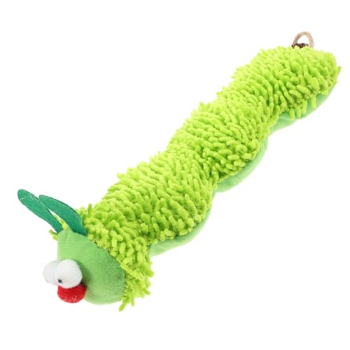 TOYANDONA Katzenspielzeug aus Plüsch Raupenform mit Katzenminze Interaktives Kauspielzeug für Drinnen Fördert die Fitness und Ihrer Langeweile und Stärkt die Bindung zwischen Tier und Mensch TOYANDONA Katzenspielzeug aus Plüsch Raupenform mit Katzenminze Interaktives Kauspielzeug für Drinnen Fördert die Fitness und Ihrer Langeweile und Stärkt die Bindung zwischen Tier und Mensch von TOYANDONA