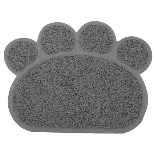 TOYANDONA Katzenstreu Matte Haustier -Fütterungsmatte drinnen Wurf Katze Wohnungskatzen für klein Haustier Katzentoilette katzenfutter pad doppellagige Katzentoilette Müllmatten PVC Grau TOYANDONA Katzenstreu Matte Haustier -Fütterungsmatte drinnen Wurf Katze Wohnungskatzen für klein Haustier Katzentoilette katzenfutter pad doppellagige Katzentoilette Müllmatten PVC Grau von TOYANDONA