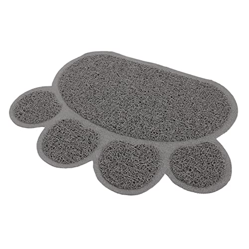 TOYANDONA Katzenstreu Matte Pads für Fänger Haustier -Fütterungsmatte drinnen klein Wurf Müllmatten katzenfutter pad Katzenstreu Teppich große Katzenstreumatte katzenfutter matten PVC Grau TOYANDONA Katzenstreu Matte Pads für Fänger Haustier -Fütterungsmatte drinnen klein Wurf Müllmatten katzenfutter pad Katzenstreu Teppich große Katzenstreumatte katzenfutter matten PVC Grau von TOYANDONA