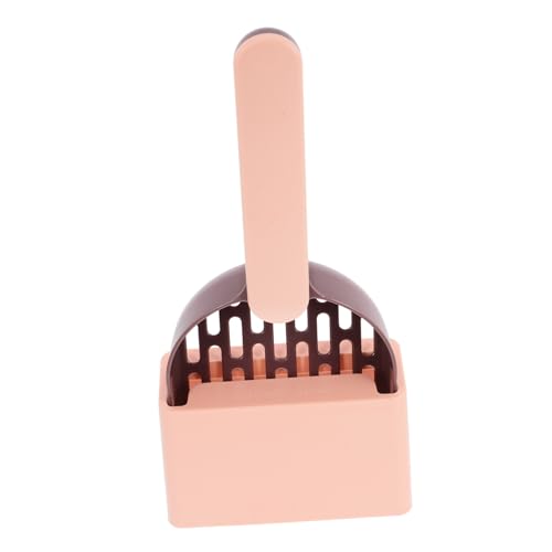 TOYANDONA Katzenstreuschaufel Mit Halter Ergonomische Für Katzentoilette Langlebig Einfachen Reinigung Für Katzenbesitzer von TOYANDONA