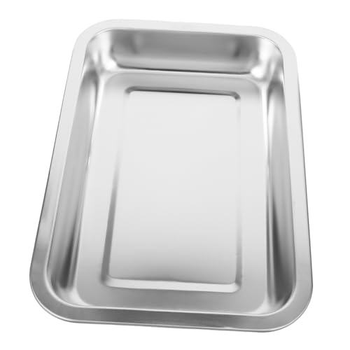 TOYANDONA Katzentoilette Offene Katzenstreu Box Für Innenräume Stabile Und Langlebige Metalltoilette Für Katzen Und Kätzchen Große Öffnung TOYANDONA Katzentoilette Offene Katzenstreu Box Für Innenräume Stabile Und Langlebige Metalltoilette Für Katzen Und Kätzchen Große Öffnung von TOYANDONA