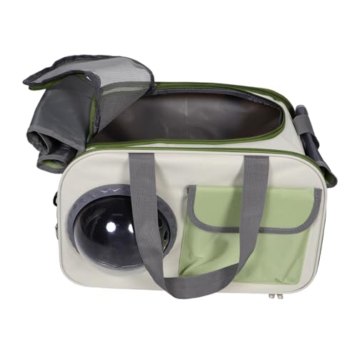 TOYANDONA Katzenträgertasche mit Atmungsaktivem Fenster Große Transporttasche für Katzen und Kleine für Reisen Hand und Schultertrageoptionen Geräumig und Bequem TOYANDONA Katzenträgertasche mit Atmungsaktivem Fenster Große Transporttasche für Katzen und Kleine für Reisen Hand und Schultertrageoptionen Geräumig und Bequem von TOYANDONA