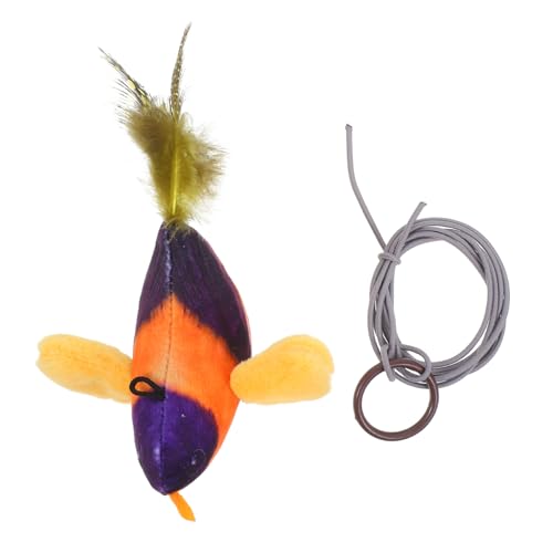 TOYANDONA Katzenvogelspielzeug Katzenspielzeug Katzenflugspielzeug Kätzchenspielzeug Zwitschervogelspielzeug Für Katzen Katzenneckvogel Katzenminzenspielzeug Katzenflugvogelspielzeug von TOYANDONA