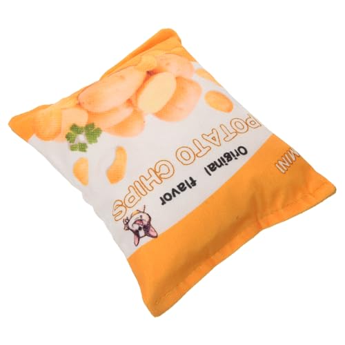 TOYANDONA Kauspielzeug Für Quietschendes Tierspielzeug Mit Lustigem Kartoffelchip Design Haltbar Für Welpen Und Fördert Zahnreinigung TOYANDONA Kauspielzeug Für Quietschendes Tierspielzeug Mit Lustigem Kartoffelchip Design Haltbar Für Welpen Und Fördert Zahnreinigung von TOYANDONA