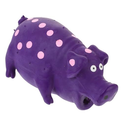 TOYANDONA Kauspielzeug für Quietschendes und Langlebiges im Schwein Design für Welpen und Kleine Fördert das Spielverhalten und Sicheres Kauen Interaktive Stunden TOYANDONA Kauspielzeug für Quietschendes und Langlebiges im Schwein Design für Welpen und Kleine Fördert das Spielverhalten und Sicheres Kauen Interaktive Stunden von TOYANDONA