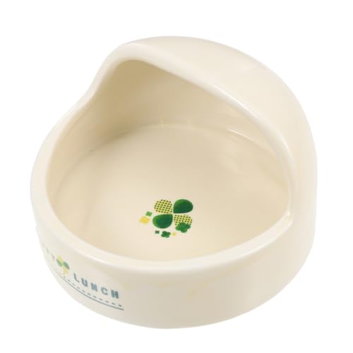 TOYANDONA Kunststoffhamster Napf Anti- Keramik Haustier Futter Schälchen Für Kleintiere Geeignet Für Hamster Kaninchen Und Meerschweinchen Leicht Zu Reinigen Hygienisch Und Langlebig von TOYANDONA
