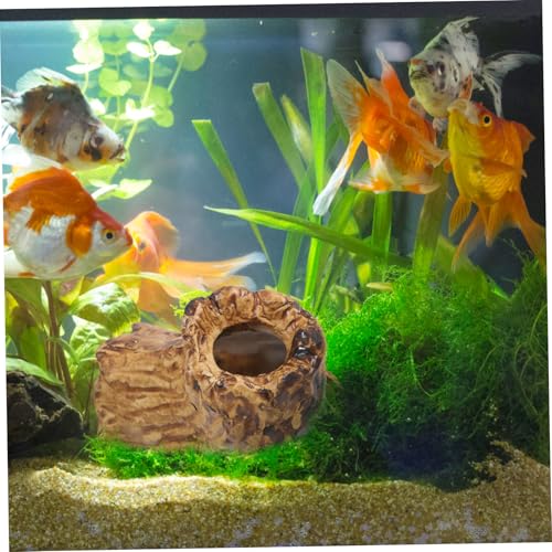 TOYANDONA Keramik Aquarium Höhle Shrimp Shelter Betta Fisch Versteck Natürliche Dekoration Fischzucht Versteck Fischtank Keramikversteck für Garnelen und Betta TOYANDONA Keramik Aquarium Höhle Shrimp Shelter Betta Fisch Versteck Natürliche Dekoration Fischzucht Versteck Fischtank Keramikversteck für Garnelen und Betta von TOYANDONA