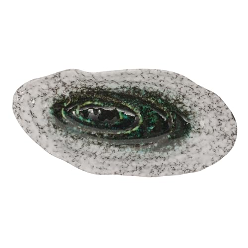 TOYANDONA Keramik Bienen Futterplatte Outdoor Wassertränke Schmetterling Feeder Garten Dekorativer Bienentränker Natürliche Keramik Wasserschale Groß Blau TOYANDONA Keramik Bienen Futterplatte Outdoor Wassertränke Schmetterling Feeder Garten Dekorativer Bienentränker Natürliche Keramik Wasserschale Groß Blau von TOYANDONA