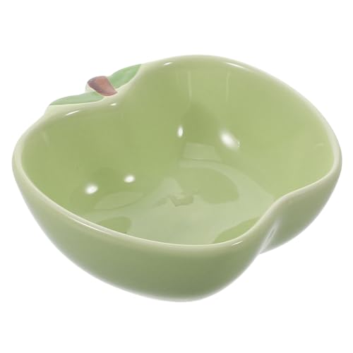 TOYANDONA Keramik Futternapf für Hamster und Kleintiere rutschfest Multifunktional als Futter und Snackschale Langlebig Pflegeleicht Niedliches Design Geeignet für Hamster Chinchillas und von TOYANDONA