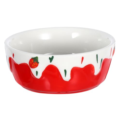 TOYANDONA Keramiknapf Für Hamster Hamsterschale Chinchilla-Futter Meerschweinchen Gerichte Kleine Schale Aus Keramik Hase Wassernapf Futternapf Für Hamster Kaninchen -lebensmittelspender Rot TOYANDONA Keramiknapf Für Hamster Hamsterschale Chinchilla-Futter Meerschweinchen Gerichte Kleine Schale Aus Keramik Hase Wassernapf Futternapf Für Hamster Kaninchen -lebensmittelspender Rot von TOYANDONA