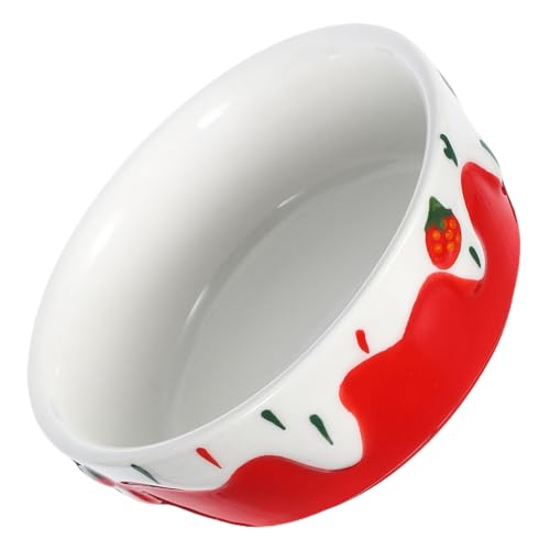 TOYANDONA Hamster Keramik Futternapf Hamsterfutterbehälter Hamster Futternapf Meerschweinchennapf Rattenfutternapf Kleintierfutternapf Hamsterfutternapf Hasenwassernapf Rattennapf Keramik von TOYANDONA