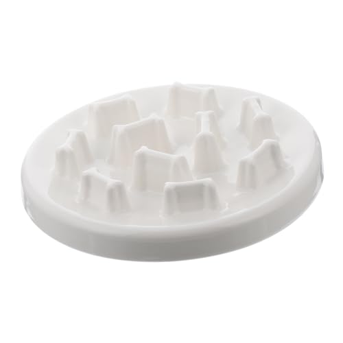 TOYANDONA Keramiknapf für Haustiere füttern langsam Schüsseln Futterspender Fütterung pet Supplies Dog Bowl Hundenapf Keramik speisentrenner Slowfeeder für Hundefutter Futternapf aus Keramik von TOYANDONA