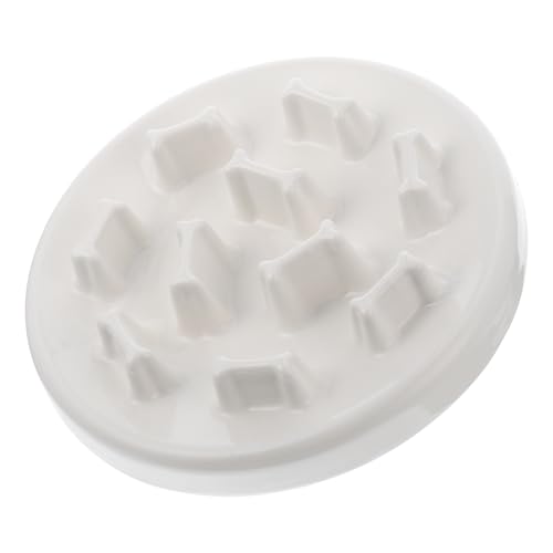TOYANDONA Keramiknapf für Haustiere pet Supplies Dog Bowl Haustierernährung Hundenapf Keramik Futterspender langsam Schüssel katzennäpfe Futternapf für Haustiere Katzenleckerli Slow Feeder von TOYANDONA