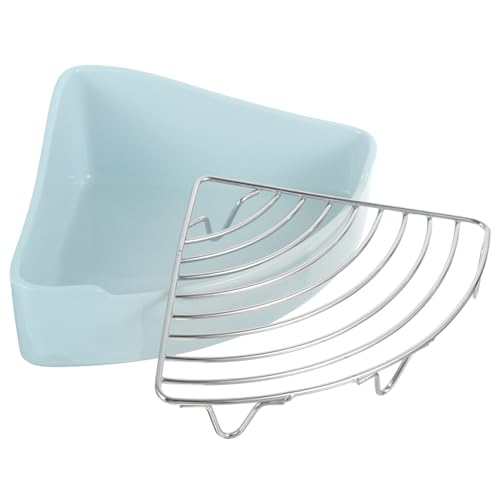TOYANDONA Keramiktoilette Für Kleine Haustiere Hasenstreu Hamsterkäfig Drinnen Ecke Töpfchen Trainingstoilette Wurf Hasen-töpfchen Für Kaninchen Hamster Töpfchen Sky-Blue TOYANDONA Keramiktoilette Für Kleine Haustiere Hasenstreu Hamsterkäfig Drinnen Ecke Töpfchen Trainingstoilette Wurf Hasen-töpfchen Für Kaninchen Hamster Töpfchen Sky-Blue von TOYANDONA