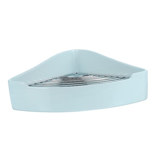TOYANDONA Keramiktoilette Für Kleine Haustiere Käfige Für Meerschweinchen Ecke Heu Meerschweinchen Drinnen Hase Wurf Kaninchen Hamster Töpfchen Trainingstoilette Häschen Toilette Sky-Blue von TOYANDONA