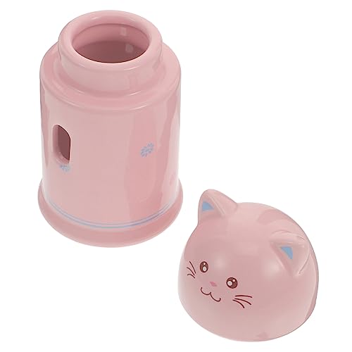 TOYANDONA Keramische Hamster Trinkflasche Halterung Stabiler Kesselständer Für Haustiere Zu Reinigende Kompakte Sicheres Design Für Hamster Und Cat von TOYANDONA