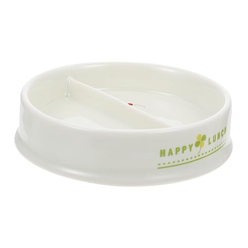 TOYANDONA Keramische Haustierschale Mit Großer Kapazität rutschfeste Futter Und Wasserschüssel Für Kleine Haustiere Für Hamster Und Design von TOYANDONA