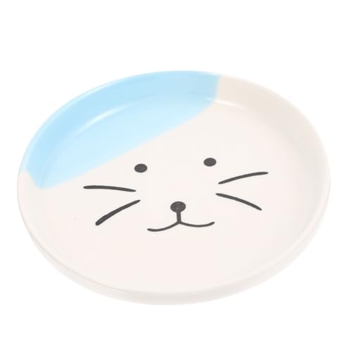 TOYANDONA Keramische Katzenschüssel Flache Fütterungsplatte für Katzen für Nassfutter Rutschfestes Design zu Reinigen TOYANDONA Keramische Katzenschüssel Flache Fütterungsplatte für Katzen für Nassfutter Rutschfestes Design zu Reinigen von TOYANDONA