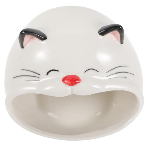 TOYANDONA Keramisches Hamsterhaus für Kühlung Versteck für Chinchillas und Kleine Haustiere Sicheres und Schlafnest aus Keramik für Hamster TOYANDONA Keramisches Hamsterhaus für Kühlung Versteck für Chinchillas und Kleine Haustiere Sicheres und Schlafnest aus Keramik für Hamster von TOYANDONA